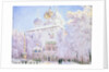 Winter in the Trinity Sergius Lavra in Sergiev Posad, c1910 by Nikolay Dubovskoy