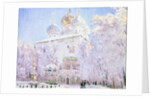 Winter in the Trinity Sergius Lavra in Sergiev Posad, c1910 by Nikolay Dubovskoy