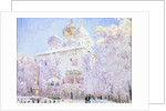 Winter in the Trinity Sergius Lavra in Sergiev Posad, c1910 by Nikolay Dubovskoy