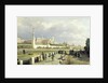View of the Kremlin from the Sophia Embankment in Moscow, 1879. by Pyotr Petrovich Vereshchagin