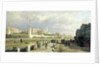 View of the Kremlin from the Sophia Embankment in Moscow, 1879. by Pyotr Petrovich Vereshchagin