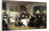 Merchants Funeral Banquet, 1870s. by Firs Sergeevich Zhuravlev