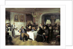 Merchants Funeral Banquet, 1870s. by Firs Sergeevich Zhuravlev