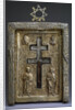 Gilded silver staurothek (Cross reliquary), Byzantine, 12th century by Byzantine Master