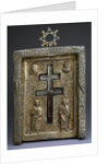 Gilded silver staurothek (Cross reliquary), Byzantine, 12th century by Byzantine Master