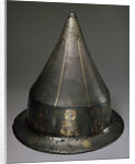 Steel, gold and silver helmet with Deesis, Byzantine, 13th century by Byzantine Master