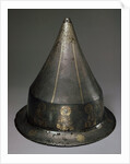 Steel, gold and silver helmet with Deesis, Byzantine, 13th century by Byzantine Master