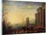 Morning in the Harbour, 1630s by Claude Lorrain