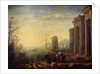 Morning in the Harbour, 1630s by Claude Lorrain