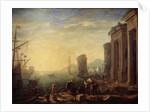 Morning in the Harbour, 1630s by Claude Lorrain