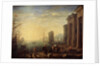 Morning in the Harbour, 1630s by Claude Lorrain