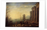 Morning in the Harbour, 1630s by Claude Lorrain