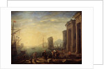 Morning in the Harbour, 1630s by Claude Lorrain