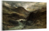 A Canyon, 1878. by Gustave Doré
