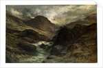 A Canyon, 1878. by Gustave Doré