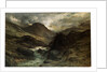 A Canyon, 1878. by Gustave Doré