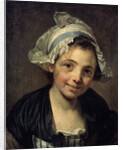 Girl in a Bonnet, 1760s by Jean-Baptiste Greuze