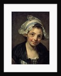 Girl in a Bonnet, 1760s by Jean-Baptiste Greuze