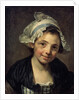 Girl in a Bonnet, 1760s by Jean-Baptiste Greuze