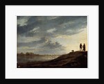 Sunset over the River, 1650s. by Aelbert Cuyp