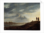 Sunset over the River, 1650s. by Aelbert Cuyp