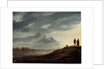 Sunset over the River, 1650s. by Aelbert Cuyp