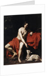 Saint John the Baptist in the Wilderness, c1615-c1620 by Nicolas Regnier