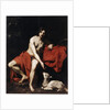 Saint John the Baptist in the Wilderness, c1615-c1620 by Nicolas Regnier
