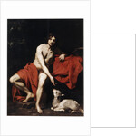 Saint John the Baptist in the Wilderness, c1615-c1620 by Nicolas Regnier