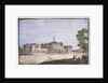 Railway station and French restaurant in Catharinhof, St Petersburg, Russia, 19th century by Anonymous