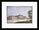 Railway station and French restaurant in Catharinhof, St Petersburg, Russia, 19th century by Anonymous