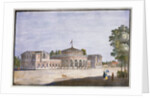 Railway station and French restaurant in Catharinhof, St Petersburg, Russia, 19th century by Anonymous