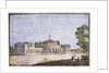 Railway station and French restaurant in Catharinhof, St Petersburg, Russia, 19th century by Anonymous