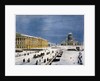 St Isaacs Cathedral and Senate Square, St Petersburg, Russia, 1840s by Louis-Pierre-Alphonse Bichebois