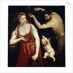 Venus and Mars with Cupid, 1550s by Paris Bordone