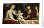 Eumenes and Roxana, 17th century by Padovanino