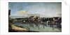 View of Pirna from the right bank of the Elbe, c1753 by Bernardo Bellotto