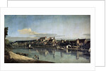 View of Pirna from the right bank of the Elbe, c1753 by Bernardo Bellotto