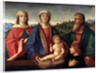 Madonna and Child with Saints and Donator, c1504 by Pasqualino Veneto