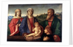Madonna and Child with Saints and Donator, c1504 by Pasqualino Veneto