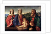 Madonna and Child with Saints and Donator, c1504 by Pasqualino Veneto