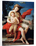 Venus and Cupid, 1785. by Pompeo Batoni
