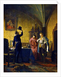 False Dmitry takes an oath of allegiance to King Sigismund III Vasa, 1874. by Nikolay Nevryov