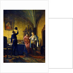 False Dmitry takes an oath of allegiance to King Sigismund III Vasa, 1874. by Nikolay Nevryov