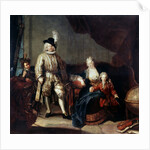 Portrait of Baron von Erlach with his Family, c1710 by Antoine Pesne