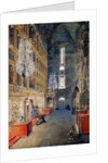Interior in the Assumption Cathedral in the Moscow Kremlin, 1819 by Fyodor Yakovlevich Alexeev