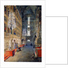 Interior in the Assumption Cathedral in the Moscow Kremlin, 1819 by Fyodor Yakovlevich Alexeev