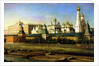 View of the Moscow Kremlin, 19th century by Nikolai Podklyuchnikov