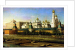 View of the Moscow Kremlin, 19th century by Nikolai Podklyuchnikov