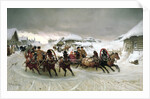 Shrovetide, 1889 by Pyotr Grusinsky